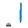 X3-Stift mit Smooth-Touch blau-weiß | ohne Werbeanbringung | Nicht verfügbar | Nicht verfügbar
