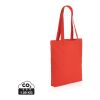 Impact Aware™ 285g/m² Tragetasche aus recyceltem Canvas Sattes Rot | ohne Werbeanbringung | Nicht verfügbar | Nicht verfügbar | Nicht verfügbar