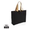 Impact Aware™ 240g/m² große Tasche aus recyceltem Canvas, ungefärbt schwarz | ohne Werbeanbringung | Nicht verfügbar | Nicht verfügbar | Nicht verfügbar