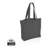 Impact Aware™ 240g/m² rcCanvas Shopper + Tasche, ungefärbt grau | ohne Werbeanbringung | Nicht verfügbar | Nicht verfügbar | Nicht verfügbar