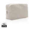Impact Aware™ 285g/m² Kosmetiktasche aus ungefärbtem Canvas weiß | ohne Werbeanbringung | Nicht verfügbar | Nicht verfügbar | Nicht verfügbar