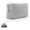 Impact Aware™ 285g/m² Kosmetiktasche aus ungefärbtem Canvas grau | ohne Werbeanbringung | Nicht verfügbar | Nicht verfügbar | Nicht verfügbar