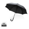 23" Impact AWARE™ RPET 190T Automatic-Open Schirm schwarz | ohne Werbeanbringung | Nicht verfügbar | Nicht verfügbar