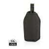Vino AWARE™ rPET Weinkühler-Sleeve schwarz | ohne Werbeanbringung | Nicht verfügbar | Nicht verfügbar