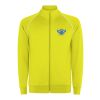 Valier Herren Sweatshirt mit durchgehendem Reißverschluss Fluor Yellow | L