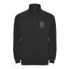 Aneto Pullover mit Viertelreißverschluss schwarz | XL