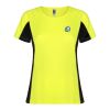 Shanghai Sport T-Shirt für Damen Standard | Fluor Yellow-schwarz | roly-3XL | ohne Werbeanbringung | Nicht verfügbar | Nicht verfügbar | Nicht verfügbar