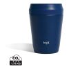 Topl-Trinkbecher aus rec. Stahl mit 360-Grad-Deckel 236ml navy blau | ohne Werbeanbringung | Nicht verfügbar | Nicht verfügbar