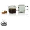 AdHoc Impact Espressotassen 70ml, 2er-Set weiß