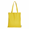 TEXXILLA Tasche aus Fairtrade-zertifizierter Baumwolle mit zwei langen Henkeln, ca. 140 g/m² gelb | ohne Werbeanbringung | ohne Werbeanbringung
