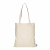 TEXXILLA Baumwolltasche aus fairtrade zertifizierte Baumwolle,  ca. 38 x 42 cm, 2 lange Henkel, 200 g/m² beige | ohne Werbeanbringung | ohne Werbeanbringung