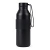 VINGA Niro RCS Stainless-Steel Sling Flasche 500ml schwarz
