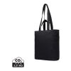 VINGA Hilo AWARE™ Tasche mit Reißverschluss aus rec. Canvas schwarz | ohne Werbeanbringung | Nicht verfügbar | Nicht verfügbar | Nicht verfügbar