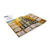 WM-Card RECYCLING Spielplan Fußball-WM 2026 ausfaltbar mit Umschlag 100 × 72 mm | ohne Werbeanbringung | ohne Werbeanbringung | Pokalgold