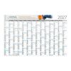 Wandplaner Horizont EXPRESS 1.020 × 680 mm Dez. Vorjahr – Jan. Folgejahr Weiß | 1.020 × 680 mm | ohne Werbeanbringung
