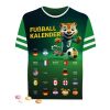 Fußball-Design Event Kalender Trikot 4c Euroskala | Mentos Kaudragee Fruit