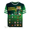 Fußball-Design Event Kalender Trikot 4c Euroskala | Mentos Kaudragee Mint