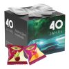 Geschenkbox Midi Schleife ohne Werbeanbringung | 8 Fruit Bonbons