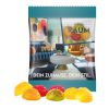 Fußball-Design Minitüte 10 g Trolli Fruchtgummi Standardformen transparent | ohne Werbeanbringung | Folie