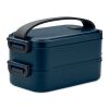 Lunchbox recyceltes PP marineblau | ohne Werbeanbringung | Nicht verfügbar | Nicht verfügbar | Nicht verfügbar