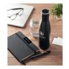 Set Notizbuch mit Flasche schwarz | ohne Werbeanbringung | Nicht verfügbar | Nicht verfügbar | Nicht verfügbar