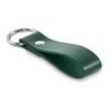 Schlüsselring mit Schlaufe PU dunkelgrün | ohne Werbeanbringung | Nicht verfügbar | Nicht verfügbar