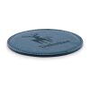 Runder Untersetzer PU marineblau | ohne Werbeanbringung | Nicht verfügbar | Nicht verfügbar | Nicht verfügbar