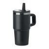 Doppelwandiger Trinkbecher 500ml schwarz
