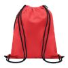 Großer Beutel mit Kordelzug RPET-Polyester rot | ohne Werbeanbringung | Nicht verfügbar | Nicht verfügbar | Nicht verfügbar