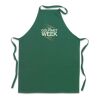 Küchenschürze aus Baumwolle grün | ohne Werbeanbringung | Nicht verfügbar | Nicht verfügbar | Nicht verfügbar