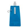 Faltbare Wasserflasche transparent blau | ohne Werbeanbringung | Nicht verfügbar | Nicht verfügbar