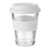 Glas Becher 350 ml weiß
