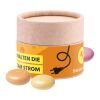 Papierdose Eco Mini ohne Werbeanbringung | Mentos Kaudragee Fruit