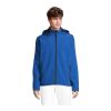RACE MEN HOODED JACKET königsblau | M | ohne Werbeanbringung