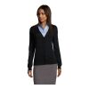 Golden Damen-Strickjacke mit V-Ausschnitt schwarz | M
