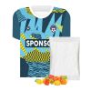 Fußball-Design Trikot Box S ohne Werbeanbringung | Trolli Fruchtgummi