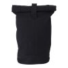 Polyester-Rolltop-Rucksack Micah Schwarz | ohne Werbeanbringung | Nicht verfügbar | Nicht verfügbar