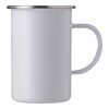 Emaille-Becher (450 ml) Ayden Weiß | ohne Werbeanbringung | Nicht verfügbar | Nicht verfügbar
