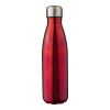 Doppelwandige Edelstahlflasche 500 ml Clifford aus recyceltem Stahl Rot | ohne Werbeanbringung | Nicht verfügbar | Nicht verfügbar
