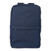 Rucksack Seraphina aus recyceltem Poly-Baumwollgewebe (330 g/m²) Blau | ohne Werbeanbringung | Nicht verfügbar | Nicht verfügbar