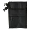 rPET Polyester (600D) Kühltasche Eira Schwarz | ohne Werbeanbringung | Nicht verfügbar | Nicht verfügbar