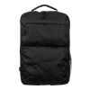 rPET (300D) Polyester Ocean Bound Rucksack Tova Schwarz | ohne Werbeanbringung