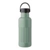Recycelte doppelwandige Trinkflasche aus Edelstahl (500 ml), Lior Grün | ohne Werbeanbringung | Nicht verfügbar | Nicht verfügbar