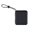 Recycelte ABS-Powerbank Jona Schwarz