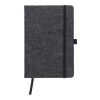 rPET Filz Notizbuch Harper dunkelgrau | ohne Werbeanbringung | Nicht verfügbar | Nicht verfügbar