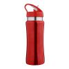 Trinkflasche 'Glauchau' aus Edelstahl Rot