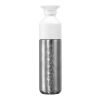 Dopper Steel 490 ml silber/weiß