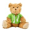Plüsch-Teddybär 'Olaf' mit aufgestickten Augen Grün