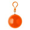 Poncho 'Universum' aus Kunststoff Orange