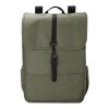 RPET Polyester (300D) Rucksack mit Lasche Lyric Grün